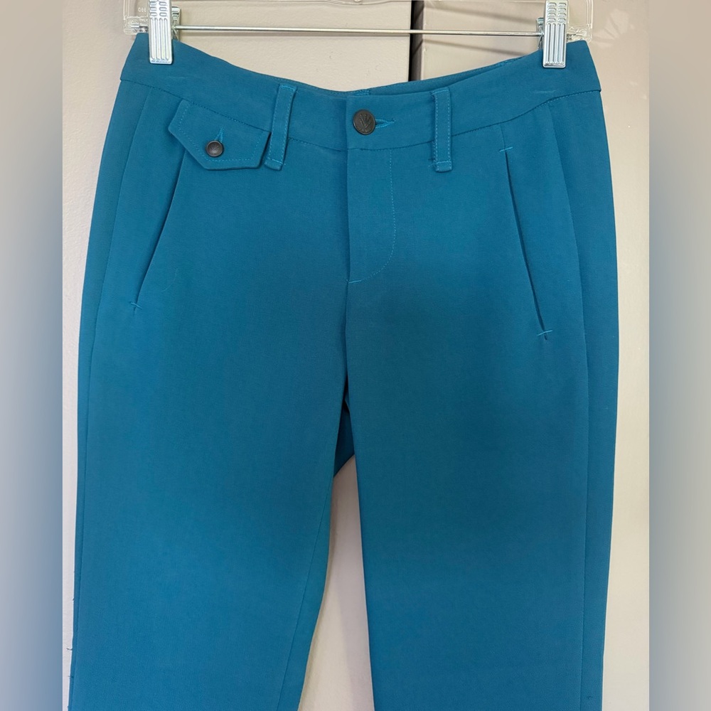 rag & bone Teal Tailored Ponte Pants